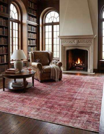 8' 8 x 12' 10 Hand Knotted Ultra Vintage Persian Wool Rug