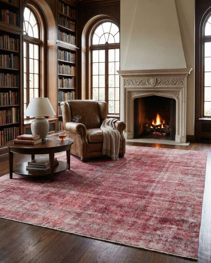 8' 8 x 12' 10 Hand Knotted Ultra Vintage Persian Wool Rug