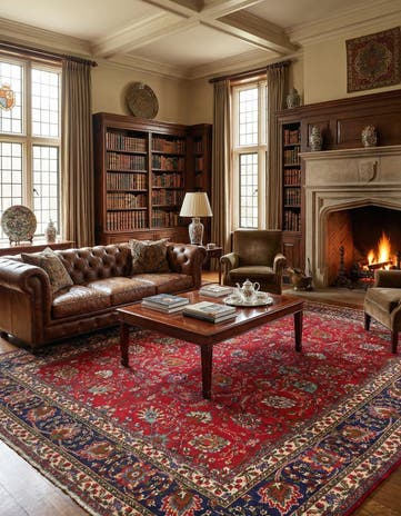 10' 1 x 12' 6 Tabriz Wool Rug