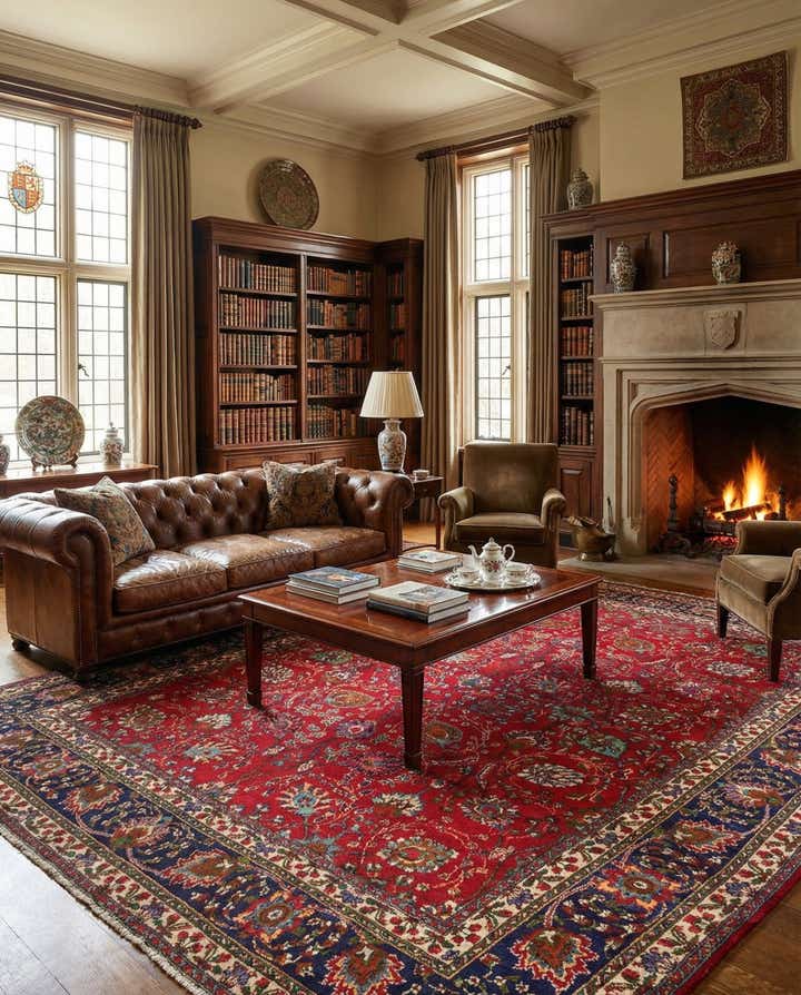 10' 1 x 12' 6 Tabriz Wool Rug