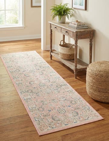 Powder Pink Whitney Runner Rug