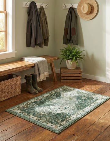 Green Madeline Rug