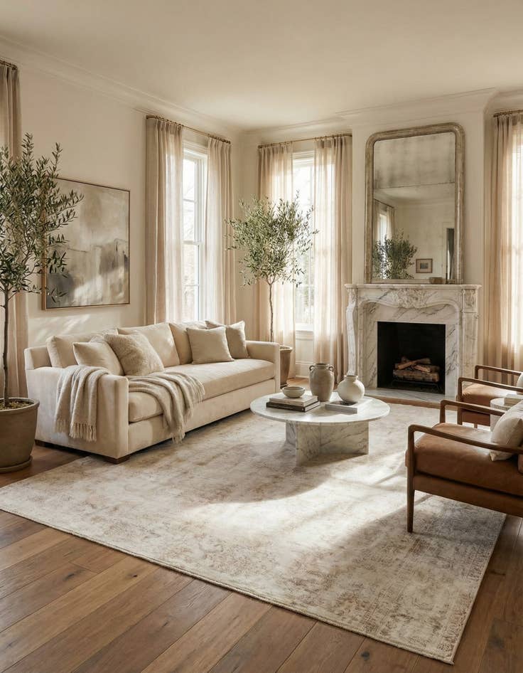 Detail image of  9' 3 x 11' 9  Hand Knotted Ultra Vintage Persian Wool Rug