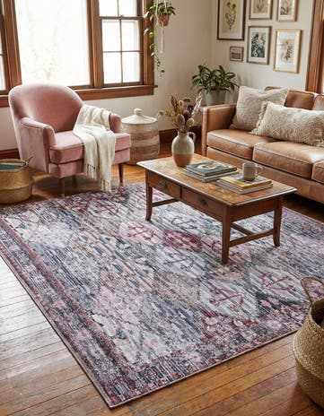 Washable Mangata Square Rug