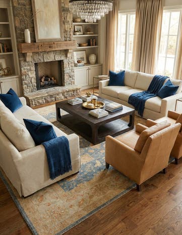 8' 9 x 12' 4 Kaizar Wool Rug
