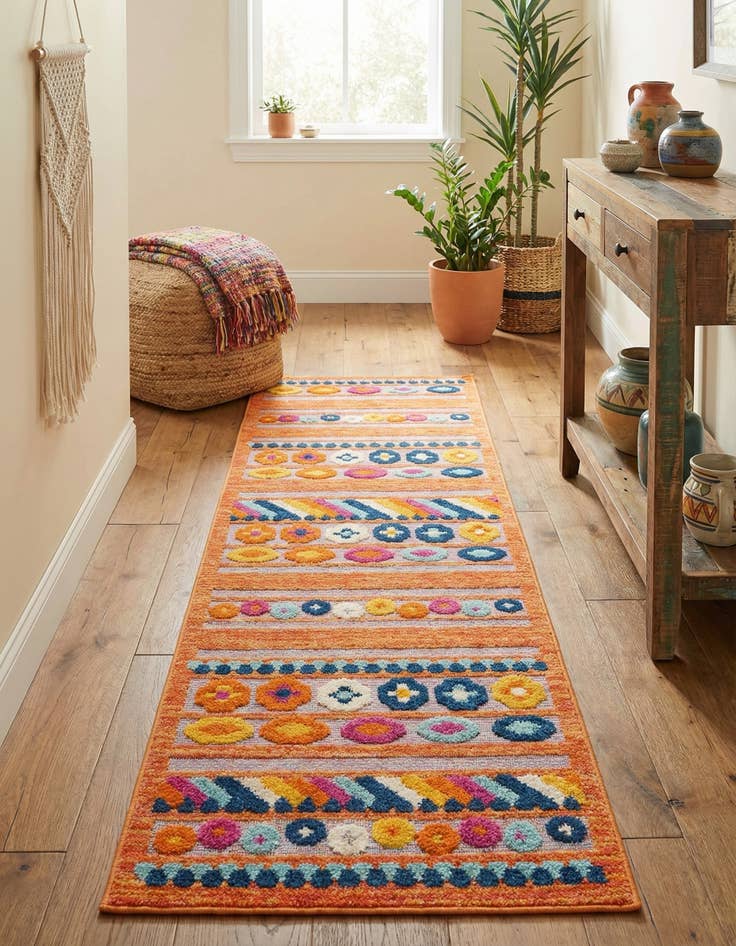 Detail image of 2' x 8'  Washable Aruba Indoor / Outdoor Runner Rug