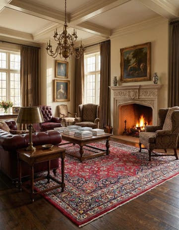 9' 7 x 12' 8 Hand Knotted Mashad Persian Wool Rug