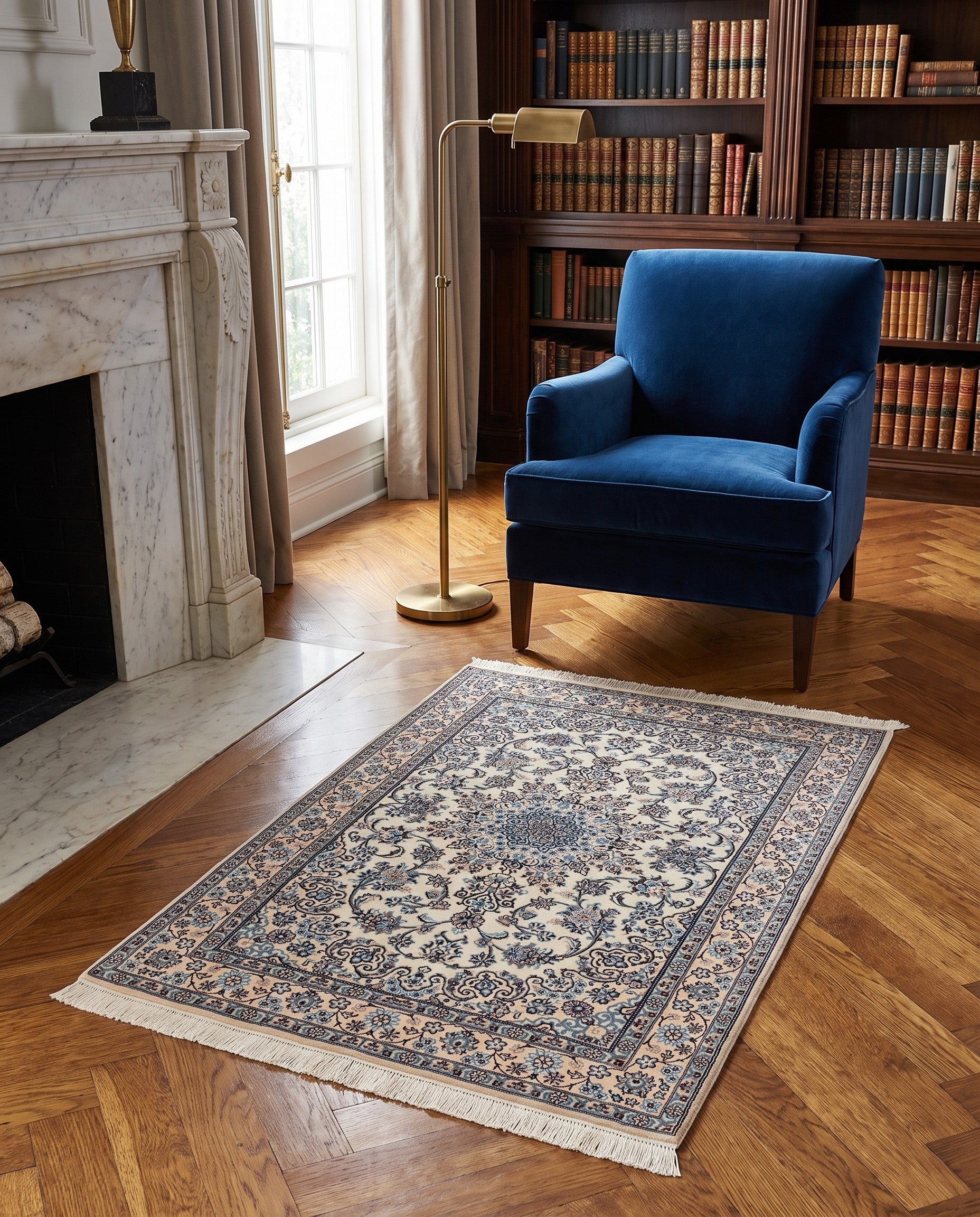 3' 5 x 5' 2 Nain Rug
