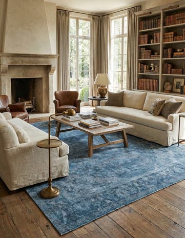9' 5 x 12' 4 Hand Knotted Ultra Vintage Persian Wool Rug
