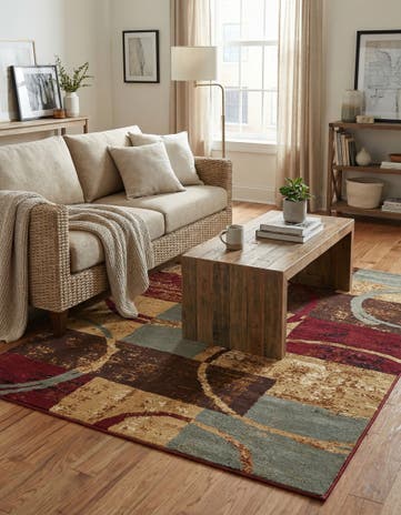 5' 3 x 7' Cafe Rug