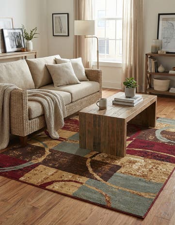 5' 3 x 7' Cafe Rug