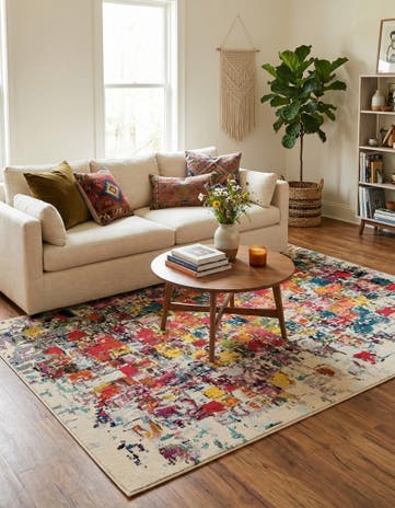 Washable Hyacinth Rug