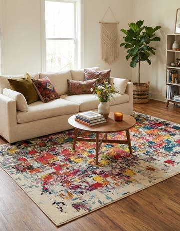 Washable Hyacinth Rug