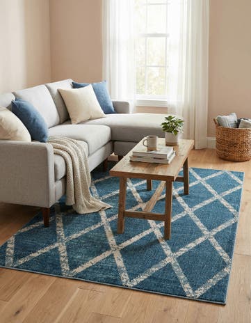 Blue Starlight Rug