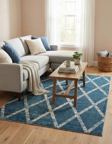Blue Starlight Rug