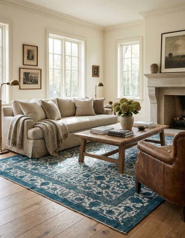 9' 9 x 12' 10 Hand Knotted Ultra Vintage Persian Wool Rug