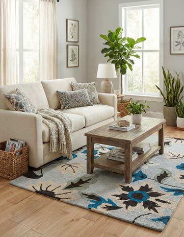 4' x 6' Agra Rug