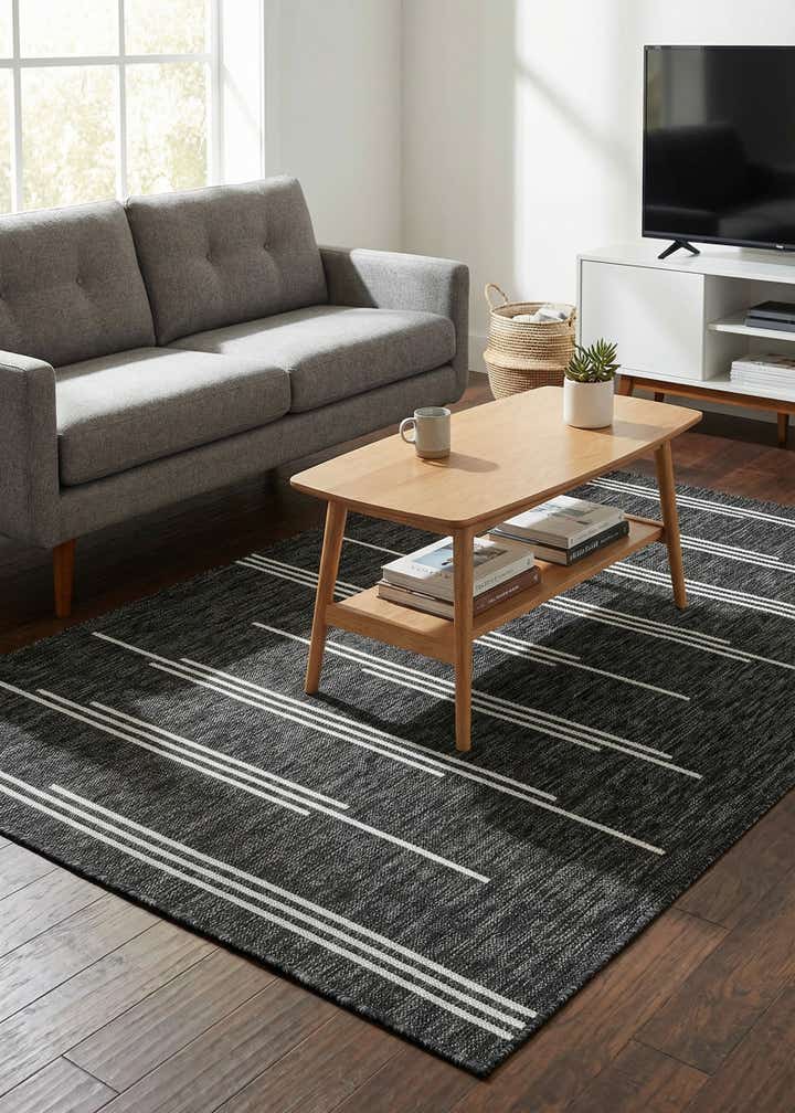 4' x 6' Easy-Clean Modern Indoor / Outdoor Rug