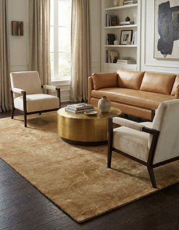 4' 9 x 6' 8 Hand Knotted Odegard Rug