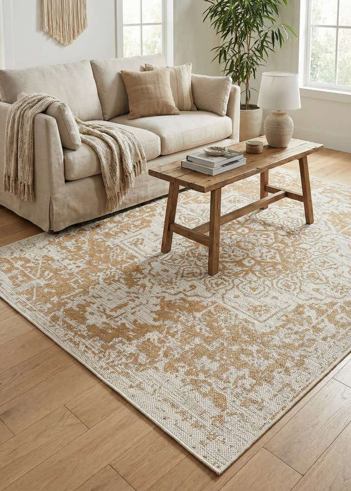 4' x 6' Easy-Clean Jill Zarin Dubai Indoor / Outdoor Rug