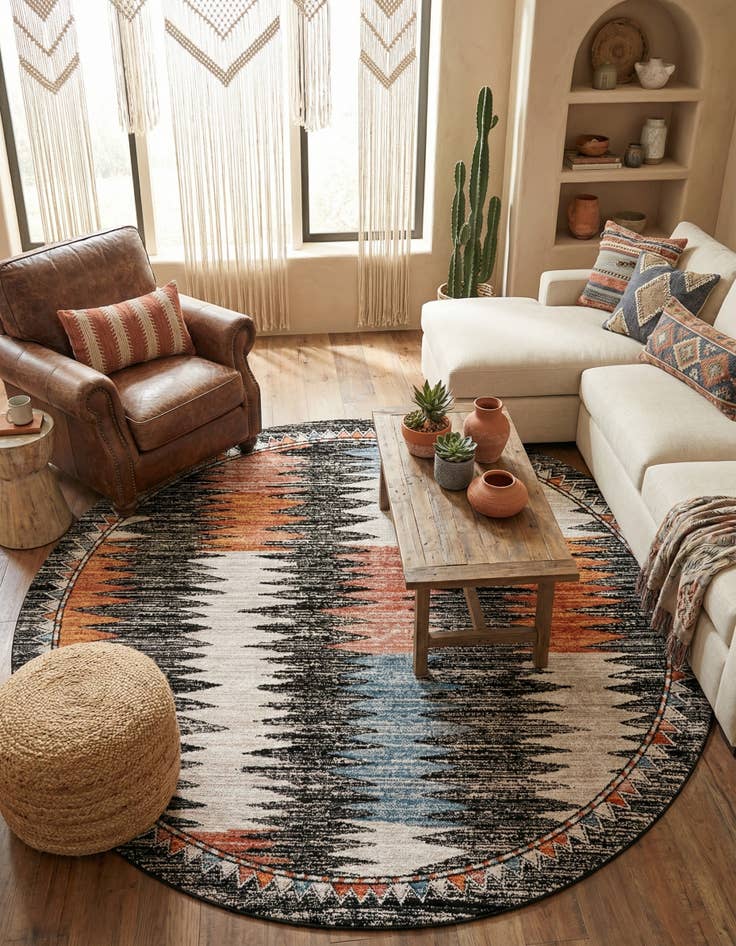 Detail image of  10' x 10' Aramis Round Rug