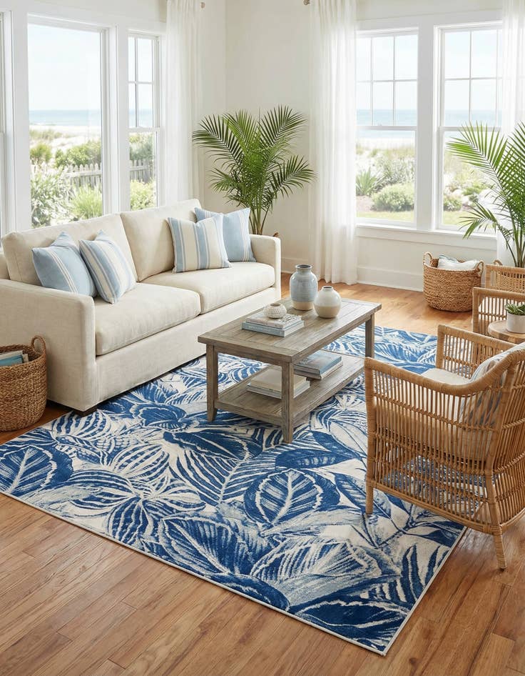 Detail image of  7' 10 x 10' Blossom Rug