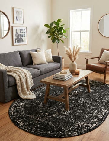 5' 3 x 8' Monte Carlo Oval Rug
