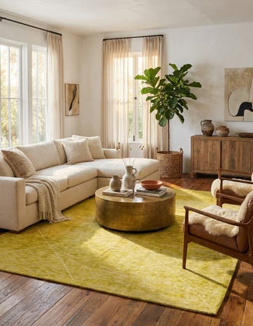 8' 4 x 9' 9 Hand Knotted Moroccan Wool Rug