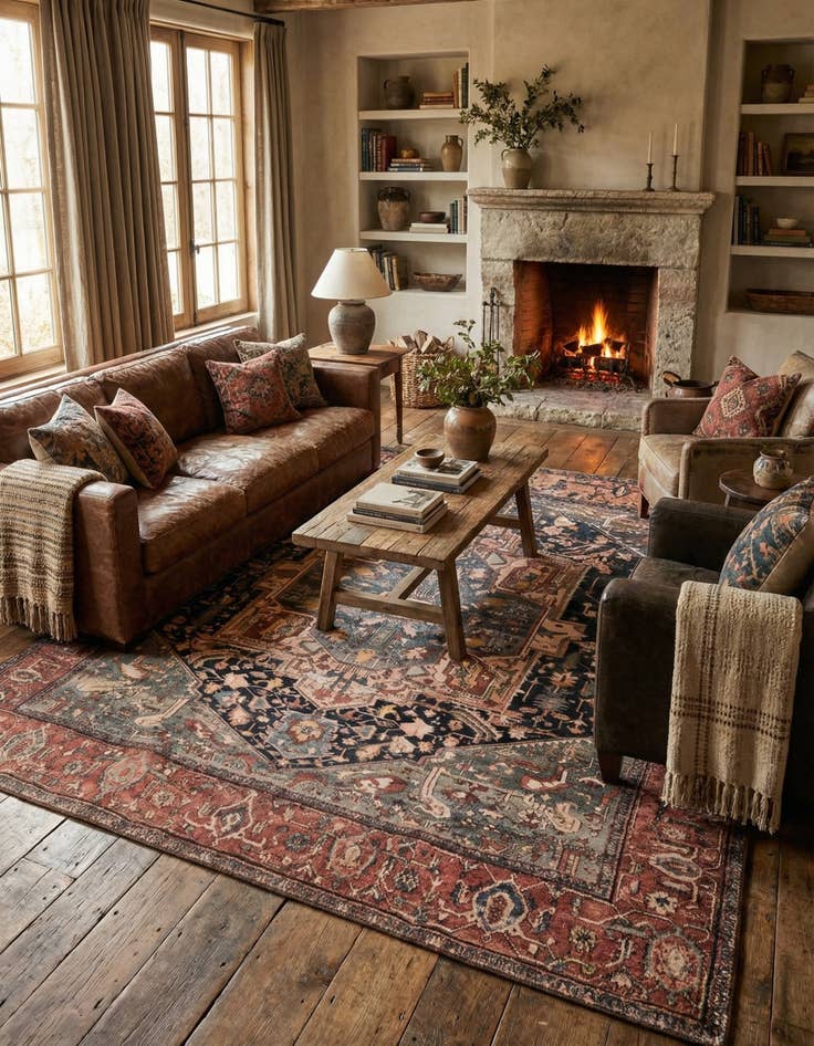 Detail image of  7' 10 x 7' 10 Medina Square Rug