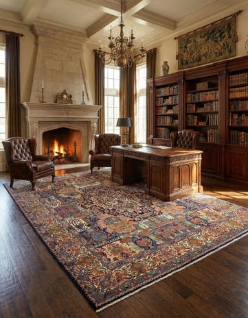9' 10 x 13' 1 Kashmar Wool Rug