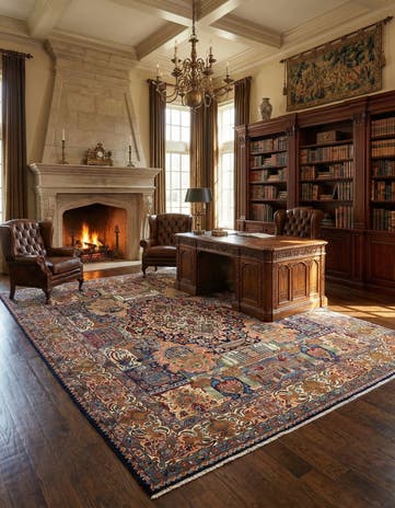 9' 10 x 13' 1 Kashmar Wool Rug