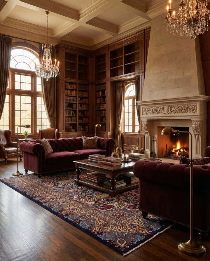 9' 9 x 12' 5 Hand Knotted Kashmar Persian Wool Rug