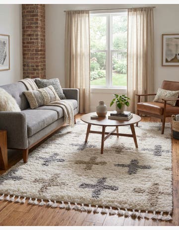 9' x 12' 2 Athena Shag Rug