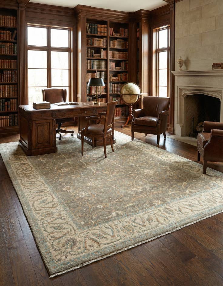 Detail image of 8' 10 x 11' 10 Ziegler Rug