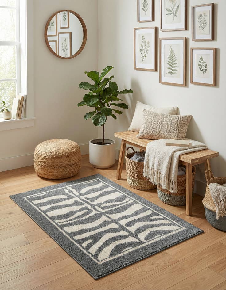 Detail image of 2' x 3' Safari Rug