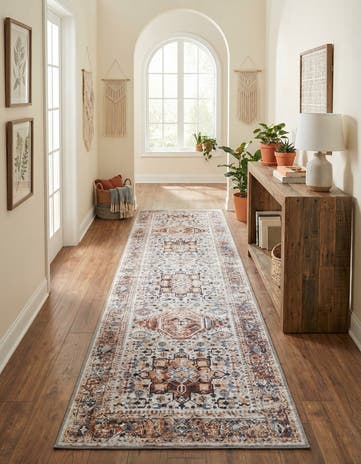 2' 7 x 13' 1 Washable Yara Runner Rug