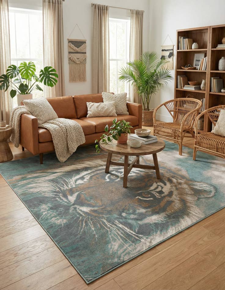 Detail image of 9' x 12' Safari Rug