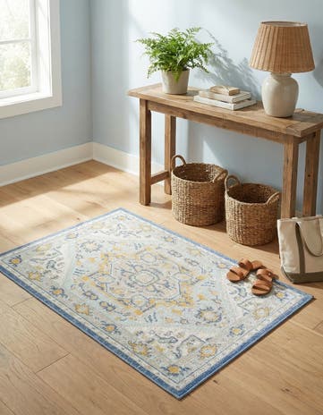 Sky blue Whitney Rug