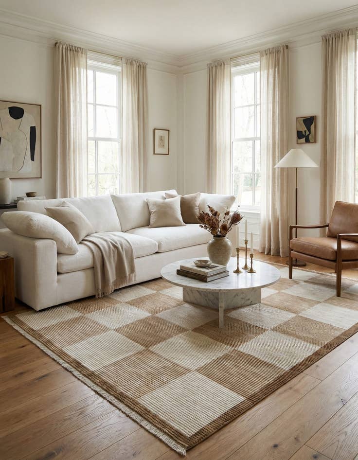 Detail image of 8' 3 x 11' 6  Hand Knotted Darya Wool Rug