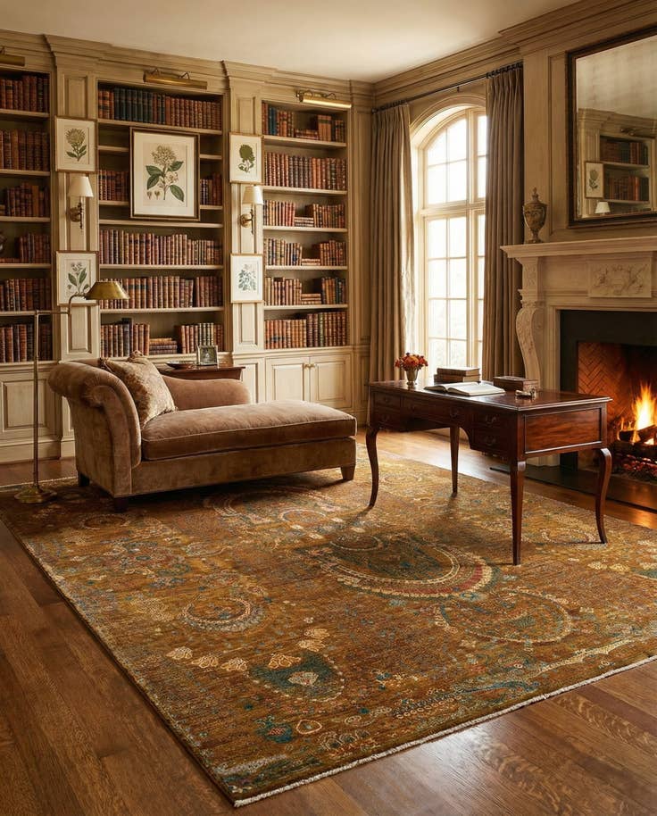 Detail image of 8' 2 x 10' 1 Ziegler Rug