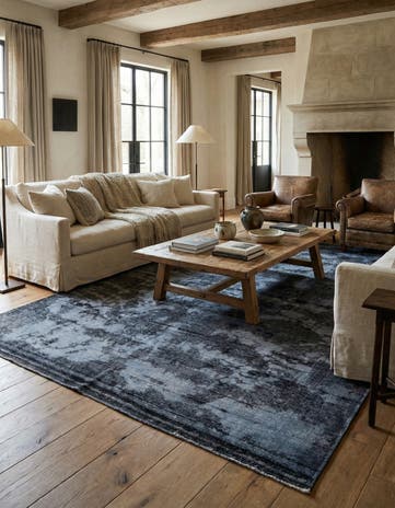 9' 2 x 12' 6 Hand Knotted Ultra Vintage Persian Wool Rug