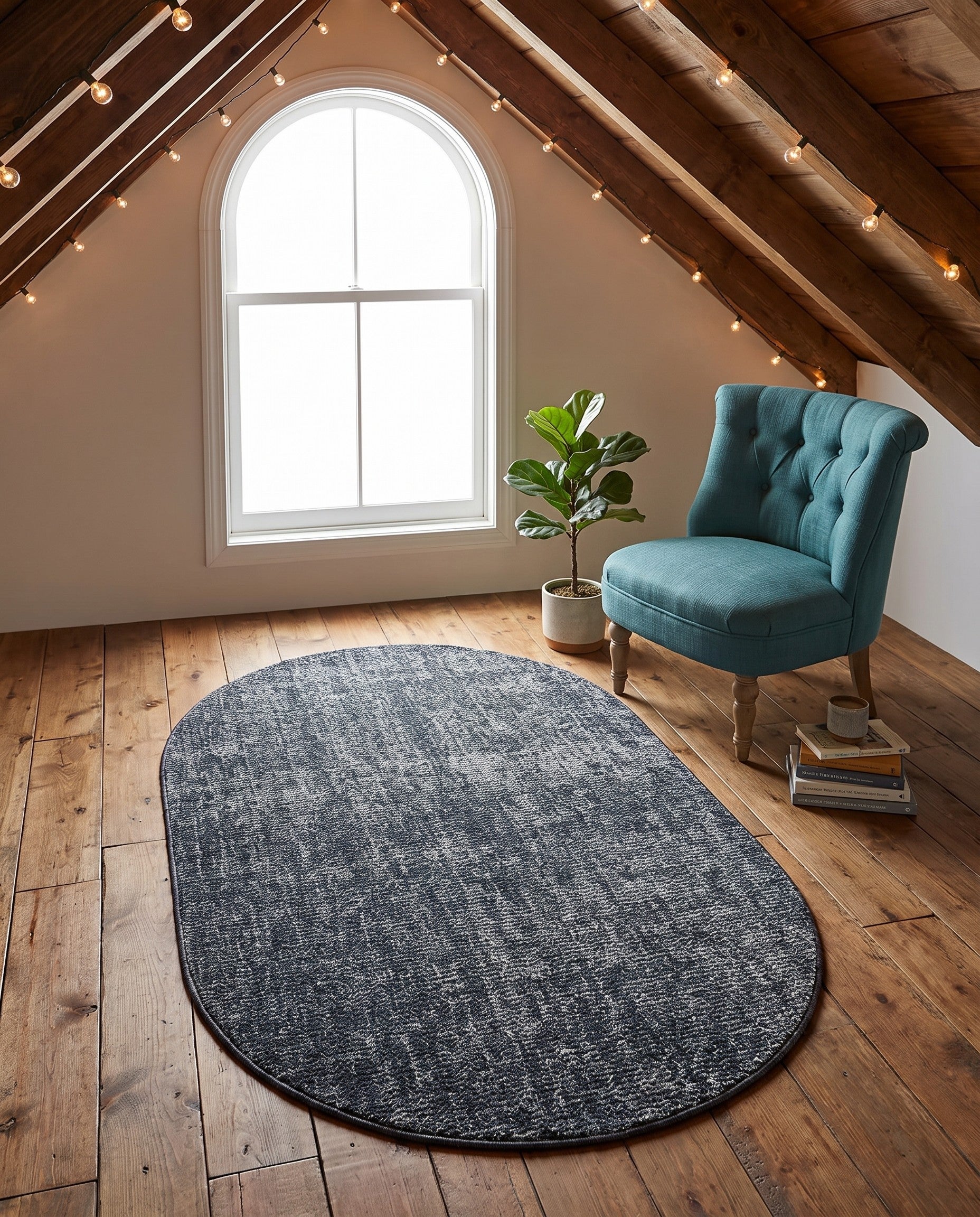 3' 6 x 5' 6 Asha Oval Rug