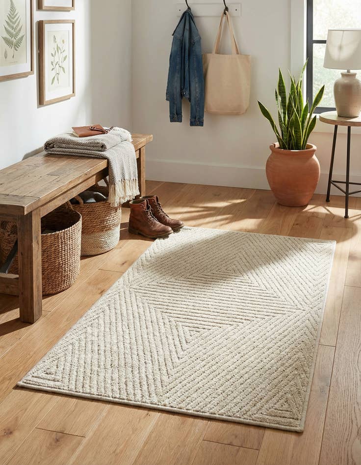 Detail image of  2' x 3'  Washable Sabrina Soto Indoor / Outdoor Rug