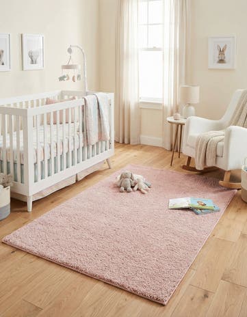 3' 3 x 5' 3 Solid Frieze Rug