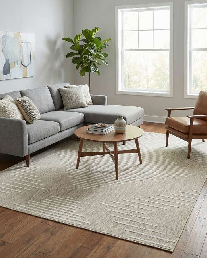 7' 10 x 10' Easy-Clean Modern Indoor / Outdoor Rug