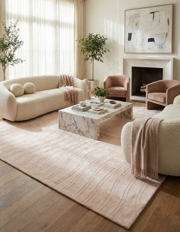 9' 9 x 13' 4 Hand Knotted Darya Wool Rug