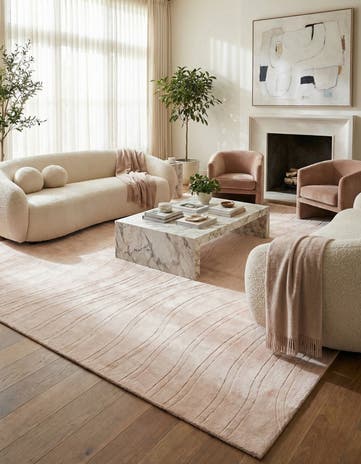9' 9 x 13' 4 Hand Knotted Darya Wool Rug