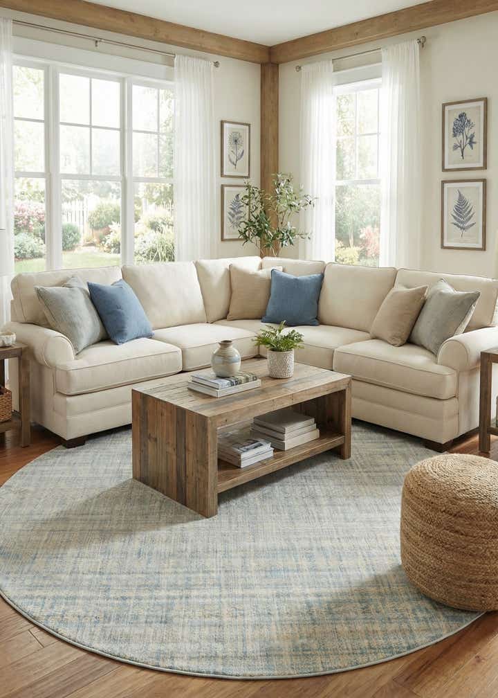 8' x 8' Solaris Round Rug