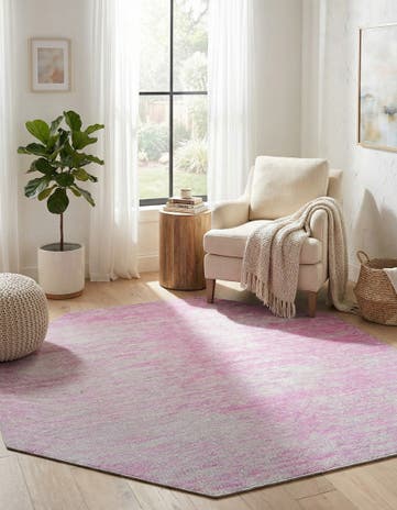 7' 7 x 7' 7 Asha Octagon Rug