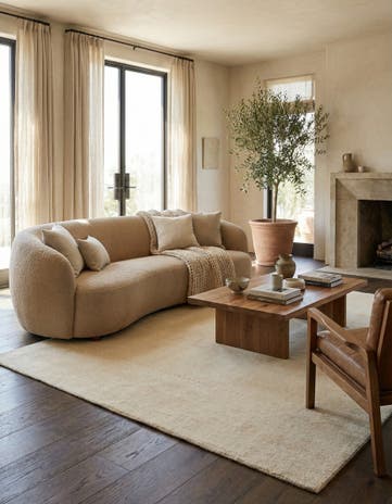 4' 8 x 6' 7 Hand Knotted Gabbeh Wool Rug